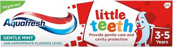 Aquafresh Little Teeth 3-5 years Kids toothpaste 50ml