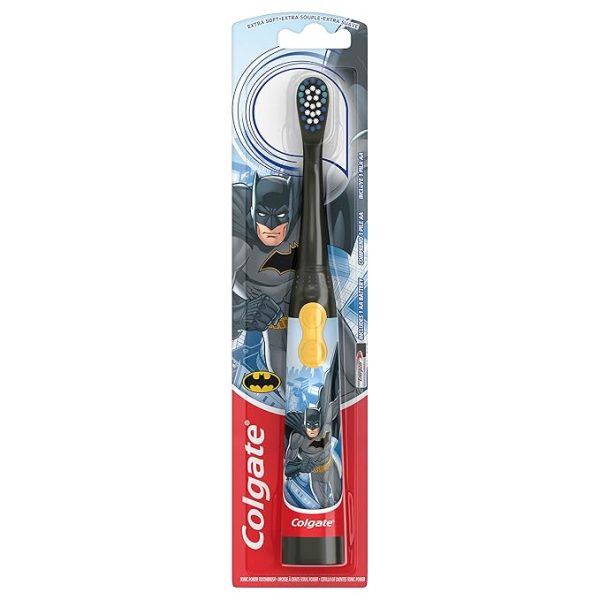 Colgate® Kids Batman 3+ Years Extra Soft Power Battery Toothbrush, Style May Vary