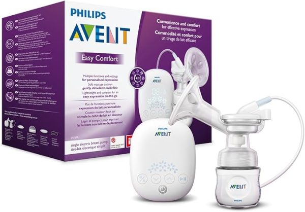Philips Avent Natural Single Electric Breast Pump SCF301/02