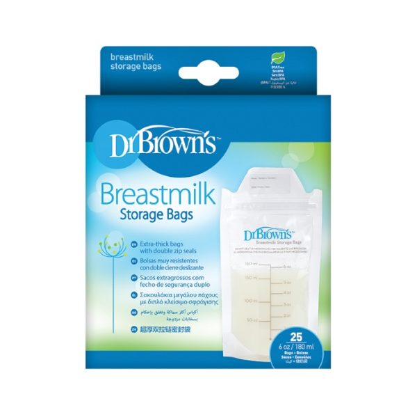 Dr. Brown’s Breast Milk Storage Bags 25pcs