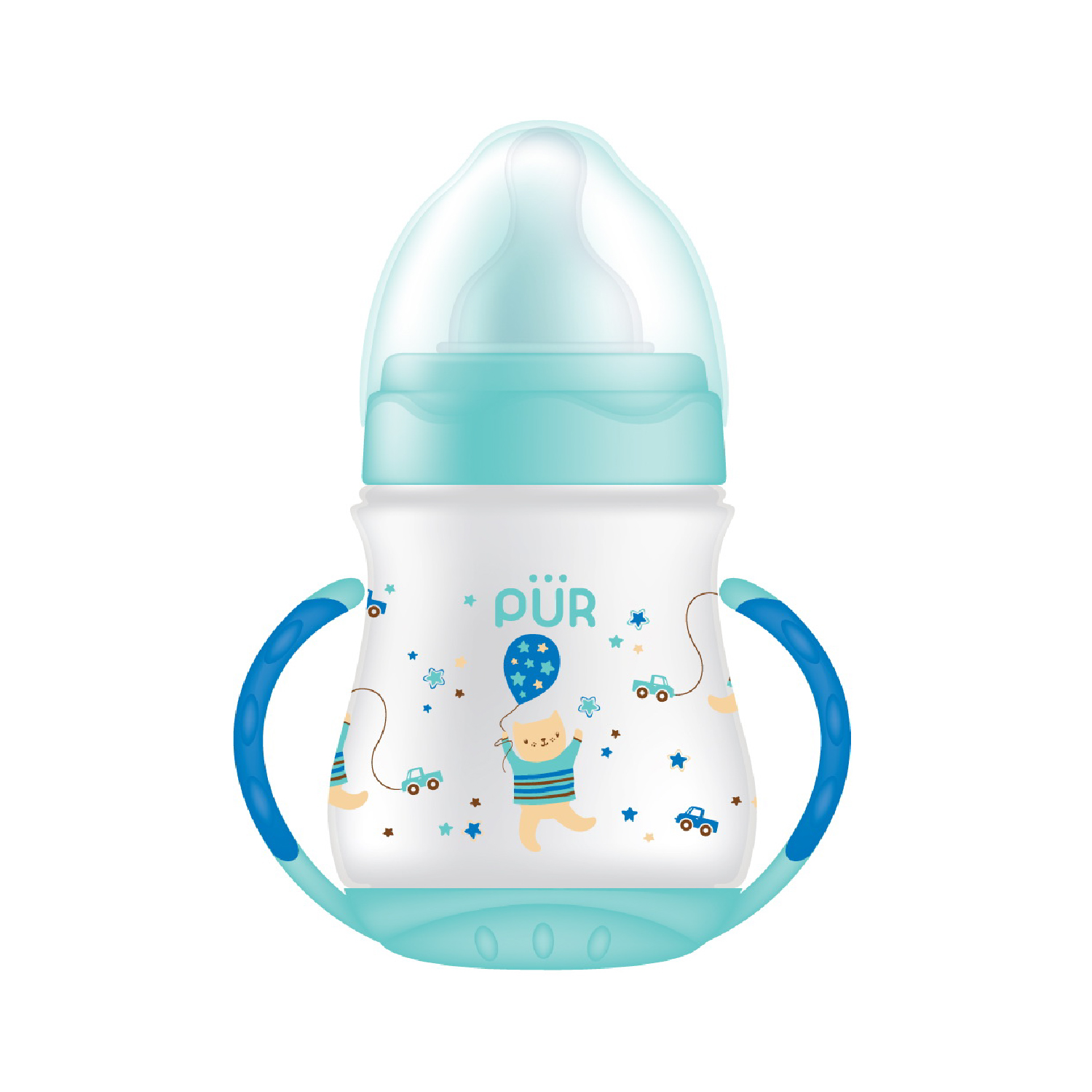 PUR_9023_9oz_Wide_neck_Bottle_with_base_Handle_2017_blu_1500_01_01
