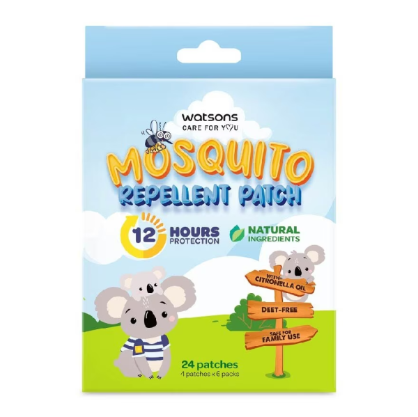 Watsons Natural Mosquito Repellent Patch 24pcs