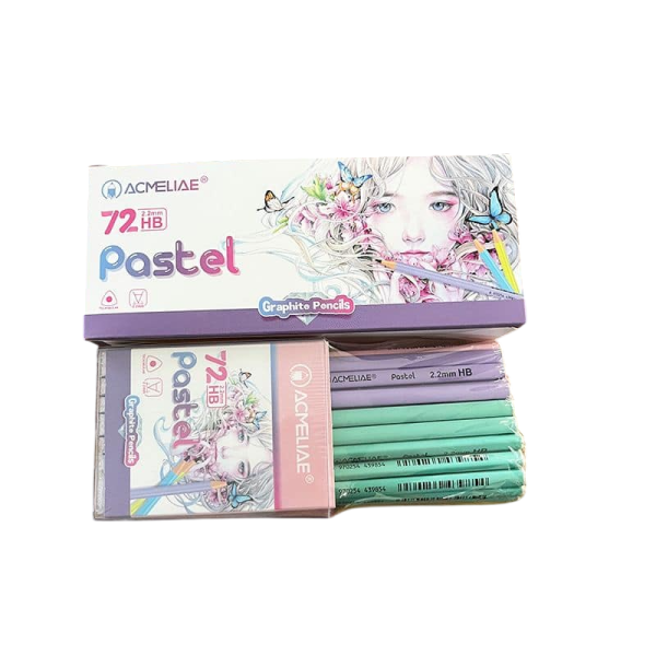 Acmeliae HB Graphite Pencils 72pcs Box (43985)