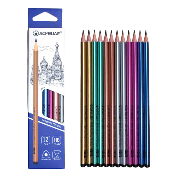 Acmeliae HB Graphite Pencils 12Pcs Box (43517)