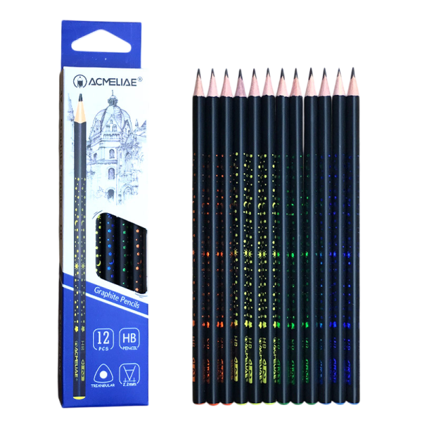 Acmeliae HB Graphite Pencils 12pcs Box  (43519)