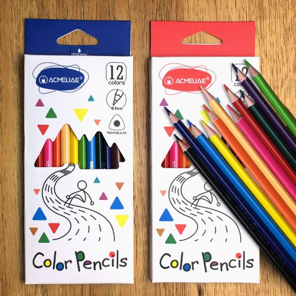 Acmeliae Color Pencils 7inch” 12pcs – 9402