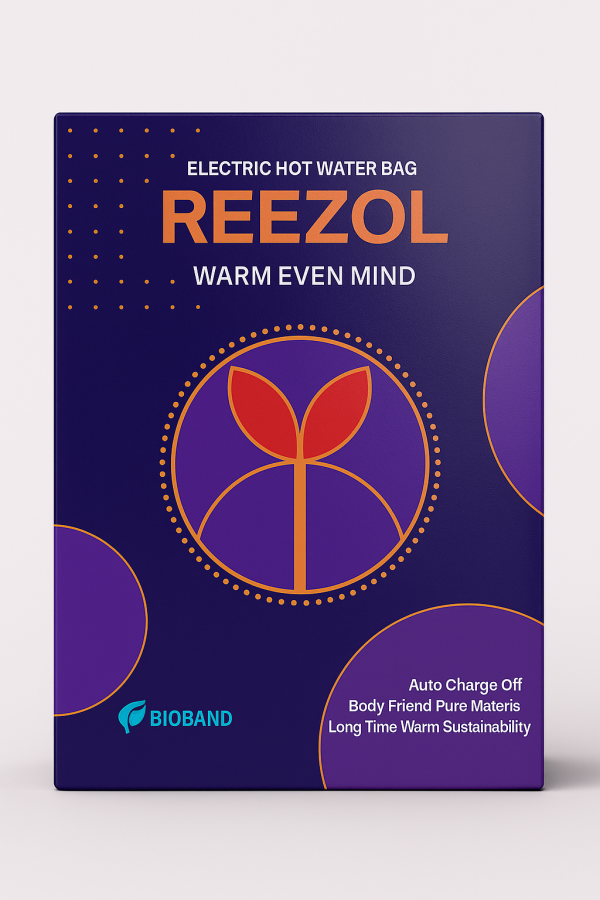 Reezol Electric Hot Water Bag With 1 year Warranty