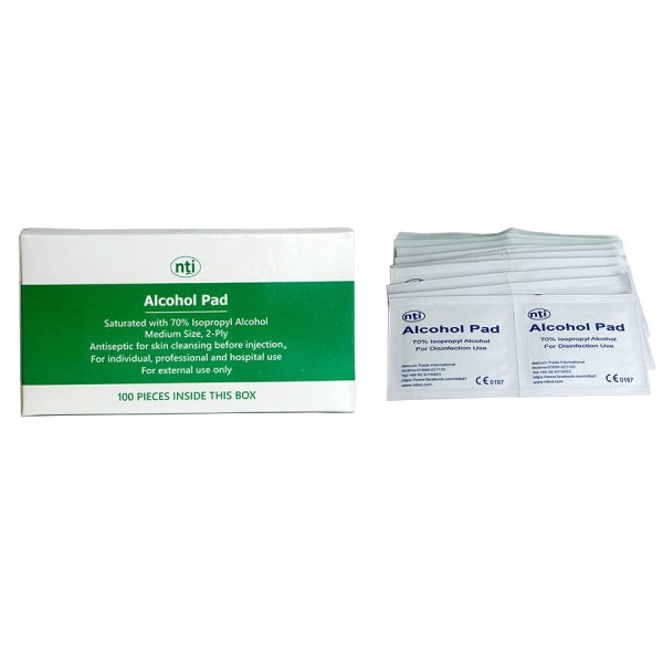 NTI Alcohol Pads 100pcs