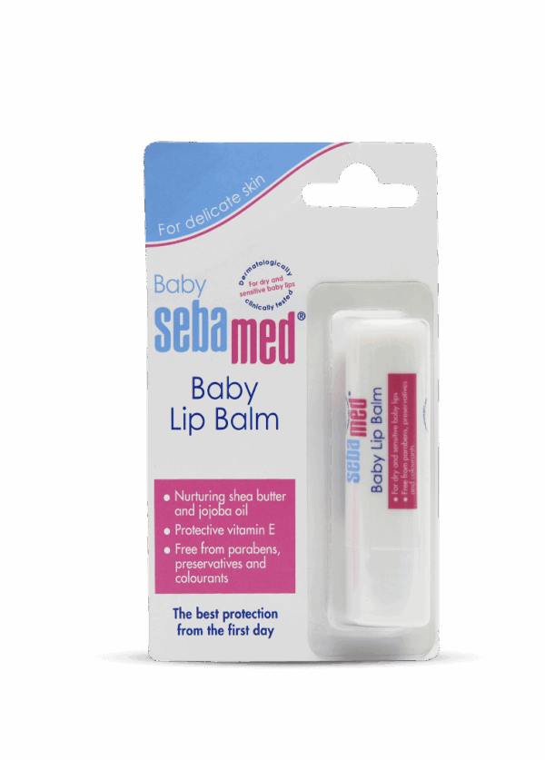 Sebamed Baby Lip Balm with Shea Butter for Dry & Sensitive Baby Lips 4.8g
