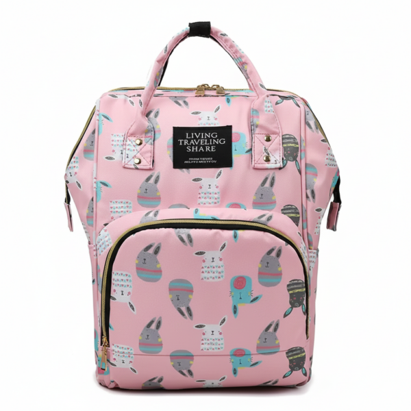 Backpack Bag For Mother (Pink Rabbit)