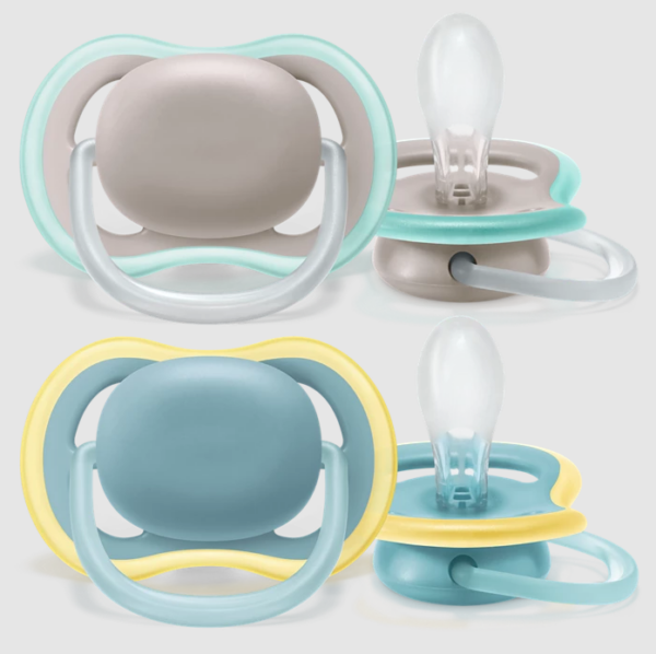 Phillips Avent pacifier, 06-18 months 2pcs set, Multicolor (Product Colour And Design May Vary According To Stock)