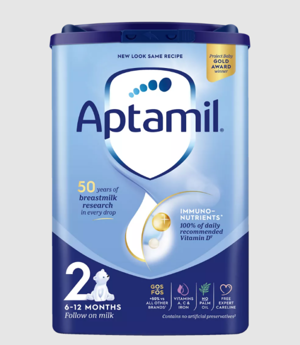 Aptamil 2 Follow On Milk 6-12 Months – 800g (UK)