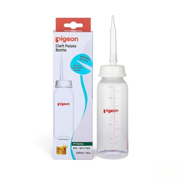 Pigeon Cleft Palate Bottle 240ml BPA Free