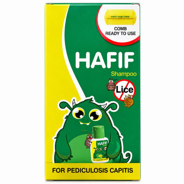 HAFIF Anti Lice Shampoo for Baby 50ml – Gentle Lice & Nit Removal Shampoo (Made in Thailand)