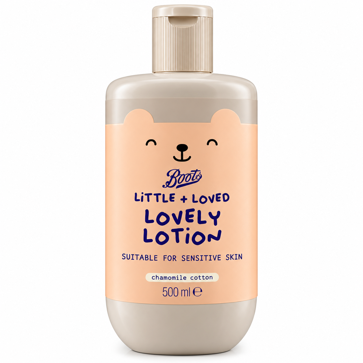 Lovely Bear Chamomile Lotion Bottle